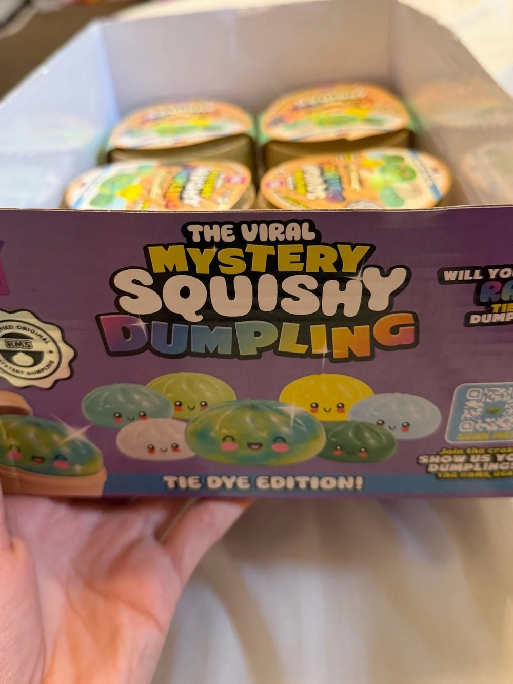 RMS DUMPLINGS | Toys | Rms Mystery Squishy Dumpling Tie Dye Edition ...